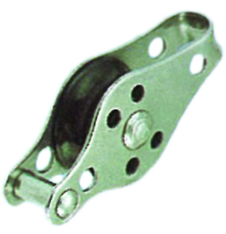 PULLEY BLOCK TYPE F (WITH BRACKET AND  PIN RIVET) NYLON SHEAVE